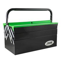 JBM 51574 - CAJA PARA HERRAMIENTAS CON 5 COMPAR