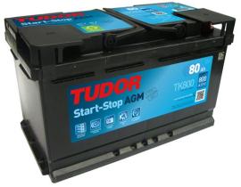 TUDOR TK800 - BATERIA TUDOR TK 800 - AGM - 12V - 80AH - 800A