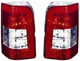 IPARLUX 16223536 - GR.OPT.TRAS.D.BLANCO-ROJO PEUGEOT  PARTNER II  1P  (03->08)