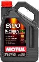 MOTUL 109471 - 5W30 8100 X-CLEAN EFE C2/C3  5 L.