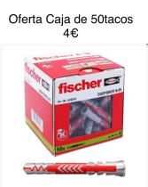 ALPOWE TACOS - CAJA DE 50 TACOS DE 8 FISCHER